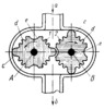 ROTARY GEAR PUMP MECHANISM