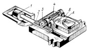 RACK-AND-PINION HYDRAULIC FEED MECHANISM