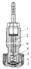 SELF-ALIGNING PNEUMATIC MEASURING HEAD MECHANISM