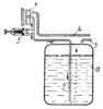 HYDROSTATIC GASOLINE GAUGE MECHANISM FOR AIRCRAFT