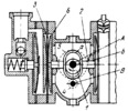 CAM-GEAR MECHANISM OF AN ELASTIC-DIAPHRAGM PUMP