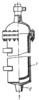 HYDROPNEUMATIC ACCUMULATOR MECHANISM WITH A RUBBER MEMBRANE