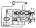 HYDRAULIC DRIVE MECHANISM WITH A LOCKING DEVICE