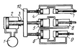 HYDRAULIC GROUP DRIVE MECHANISM
