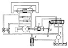 HYDRAULIC DRIVE MECHANISM OF A MACHINE TOOL TABLE WITH LEAKAGE COMPENSATION AND PUMP OUTPUT VARIATION
