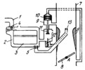 AUTOMOBILE CARBURETTOR MECHANISM WITH AN ECONOMIZER