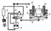 PNEUMATIC DRIVE MECHANISM FOR REVERSING GEAR CLUTCHES