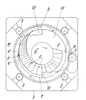 Section through the garbage truck