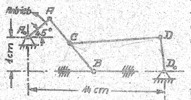 Set slider-crank mechanism
