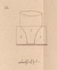 Coppia di elementi, tav. 1, fig. 22