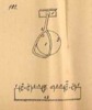 Meccanismi binari semplici, classe dei bocciuoli, tav. 6, fig. 181
