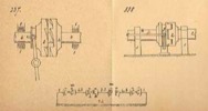 Meccanismi binari semplici, classe delle ruote dentate, tav. 11, fig. 337-338
