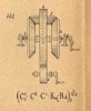 Meccanismi composti omogenei, classe delle viti, delle ruote di frizione e delle ruote dentate, tav. 15, fig. 463