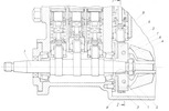 Longitudinal section through the injection pump