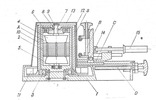 Longitudinal section through the device