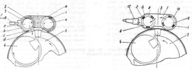 Cross Section through Distribution Mechanism