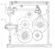 Section vertically through the gearbox
