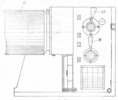 Side view of the gearbox
