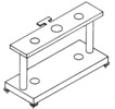 Photoelastic bank for distributed loads