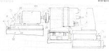 Cross section by emphasizing the plant knife sled port