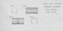 Tav. I, Gillet De Thoret Bernard Prospe, Casier Metallique Echelle naturelle