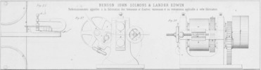 Tav. XXX, Benson Iohn Solmons et Lander Edwin, Perfectionnements apportés à la fabrication des tonneaux et d'autres vaisseaux et au mécanisme applicable à cette fabrication