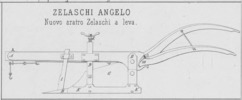 Tav. XLIII, Zelaschi Angelo, Nuovo aratro Zelaschi a leva