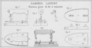 Tav. XLVI, Raimondo Laurent, Nouveau genre de fer à repasser
