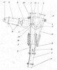 Pneumatic switch to control powdery, general view