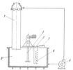 Tri-functional unit for gas-liquid heterogeneous processes, cross section