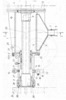 Longitudinal section of the device mounted on machine