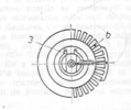 Plan view of the device