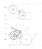 Right view of uncoupled position