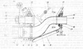 Longitudinal section through the cylinder which escapes