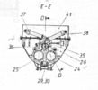 Cross section through concrete cylinders