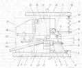 Axial section through cutting device