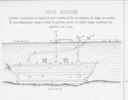Tav. 62, Fisch Antoine, Système économique et appareil pour remettre à flot en très peu de temps les navires de toutes dimensions coules à fond, en pouvant servir en meme temps à prevenir les sinistres sur l'eau