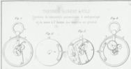 Tav. 5, Theurer Robert & fils, Systè,me de remontoir automatique à encliquetage et de mise à l'heure des montres en général