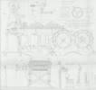 Tav. 83, Compagnie Française Chenvrière et linière, Ensemble de machines et procedées relatifs à un nuoveau broyage, taillage mécaqnique du chanvre du lin et d'autre matières filamenteuses...