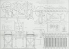 Tav. 84, Compagnie Française Chenvrière et linière, Ensemble de machines et procedées relatifs à un nuoveau broyage, taillage mécaqnique du chanvre du lin et d'autre matières filamenteuses...