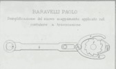 Tav. 85, Baravelli Paolo, Semplificazione del nuovo scappamento applicato nel contatore a trasmissione