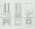 Tav. 100, Sosso Giovanni e Pietro, Sistema perfezionato di fornaci verticali ad azione continua pella cottura della calce e cemento Tav. 100, Sosso Giovanni e Pietro, Sistema perfezionato di fornaci verticali ad azione continua pella cottura della calce e cemento