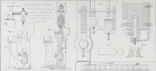 Tav. 104, Postlethwaite George, Perfectionnements apportés aux machines à fabriquer les écrous, boulons, pointes, chevilles, vis et autres articles du meme genre