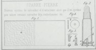 Tav. 116, Sparre Pierre, Nouveau système de cartouches et d'extracteurs ainsi que d'un système pour utiliser certaines cartouches déja confectionnées etc.