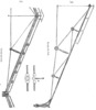 Constructive detail of bracing structure.