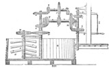 Detail of beer agitation tank.