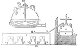 Detail chemical reactor for producing bleaching chlorides.