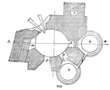 Detail froma a reverberatory fumance for black copper refining.
