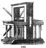 Schematic of the etching press printing machine.