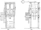 Scheme from cloth weaving machine.